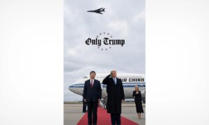 Trump deelt bewerkte foto waarin een functionaris lijkt te worden vervangen door Natalie Harp