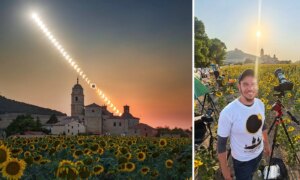 Totale zonsverduistering: fotograaf noemt het een van de hoogtepunten uit zijn leven