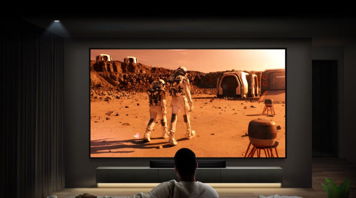 film futuriste avec le projecteur BenQ W2720i