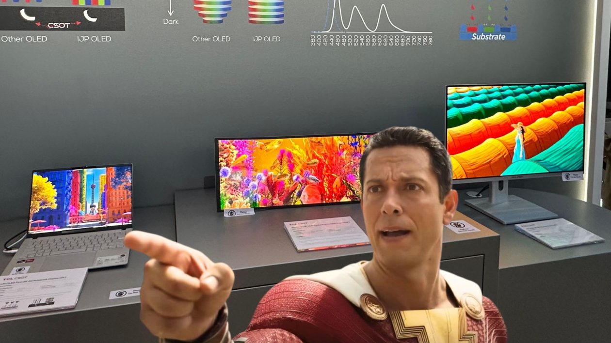 Geprinte OLED: TCL CSOT wil onze beeldschermen revolutioneren met zijn 28-inch prototype