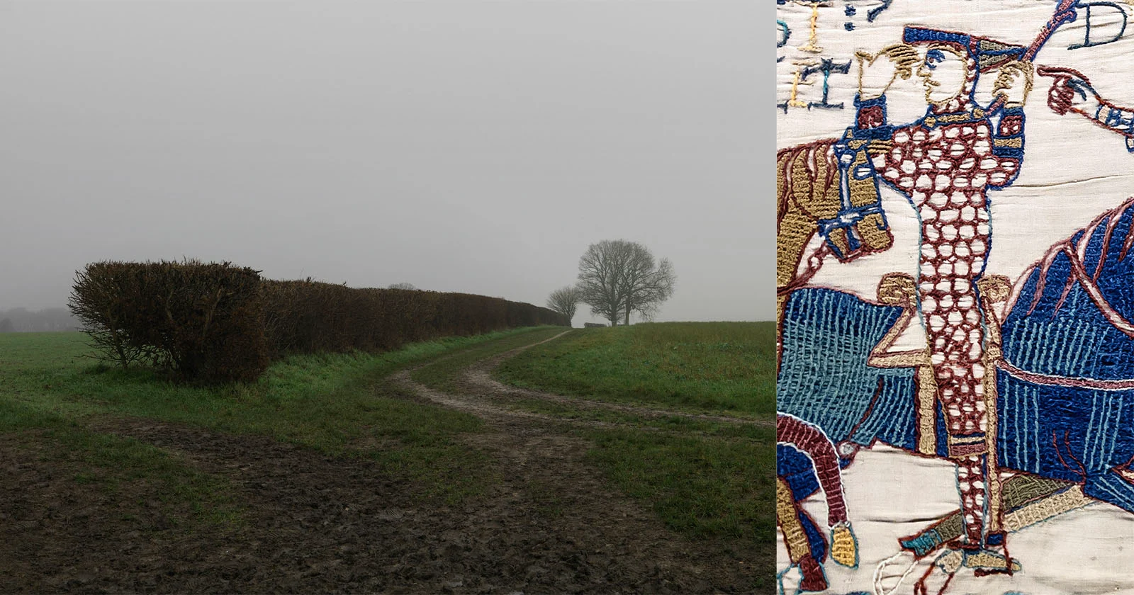 Fotograaf herbeleeft de route van Willem de Veroveraar door Engeland