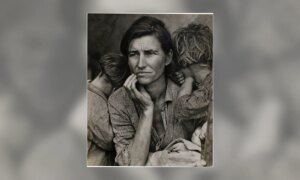 Vroege afdruk van Migrant Mother door Dorothea Lange gewaardeerd op $150.000