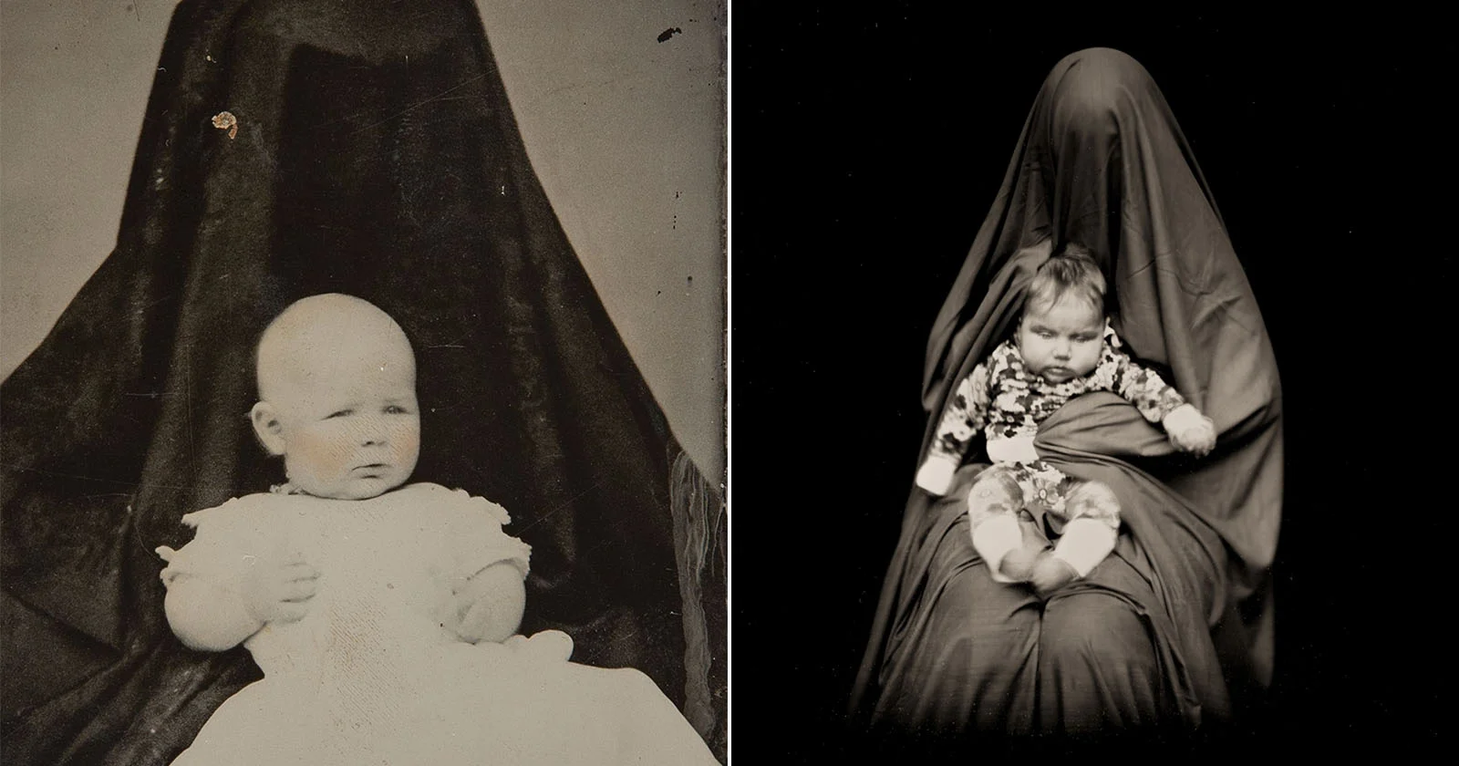 De Verborgen Moeder in de Fotografie: Een Historisch Fenomeen