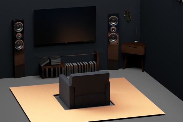 High-tech base de données : home cinema voor cinefielen solitairen