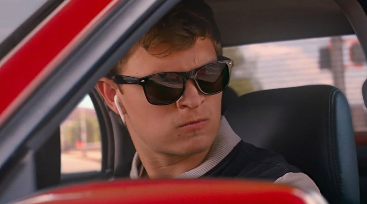 Baby Driver run scene