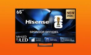 Hisense 65U7SE: Mini-LED 4K TV met 144 Hz, momenteel onder de 800 euro