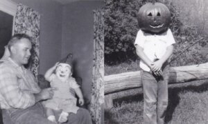 Deze griezelige Halloweenfoto’s dateren uit het midden van de twintigste eeuw