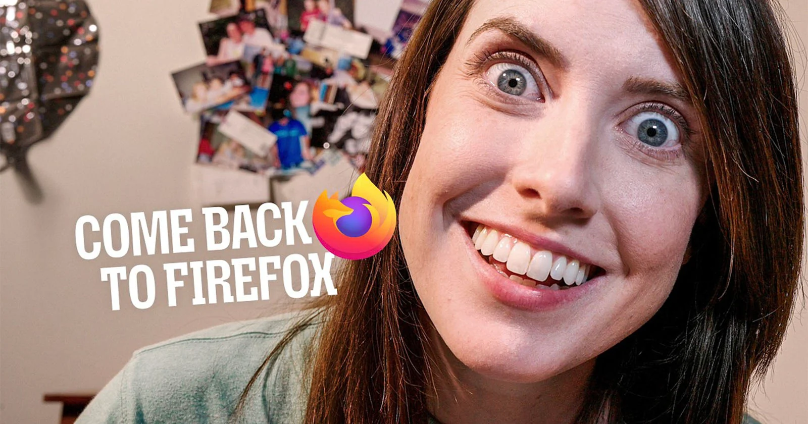 Firefox verzamelt memehelden voor een reclamecampagne die een onschuldiger internet promoot