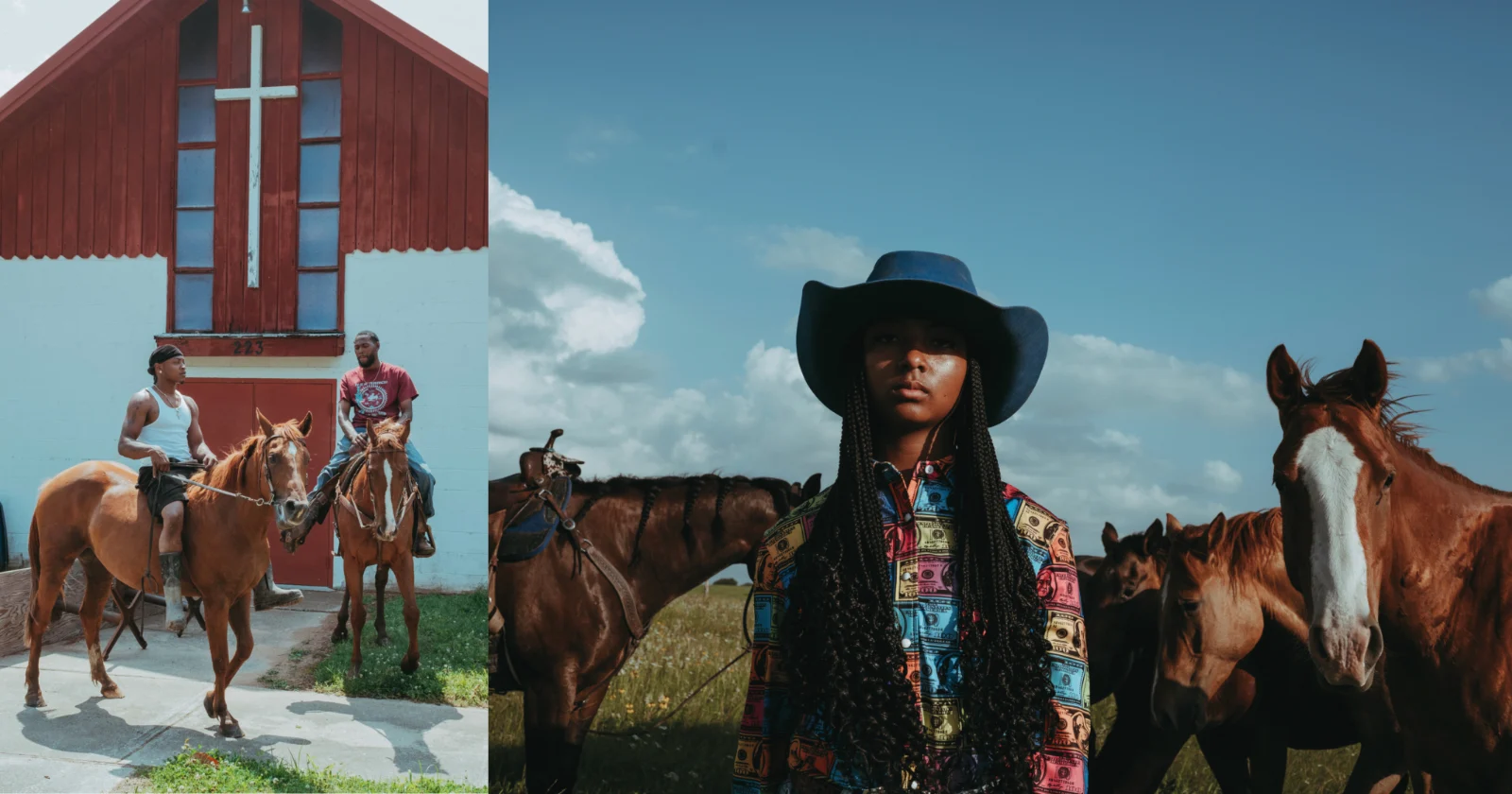 Fotograaf legt tien jaar lang zwarte cowboys en cowgirls in heel Amerika vast