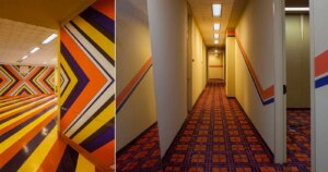 In het eerste door zwarte eigenaren beheerde gebouw in Chicago lijkt het op beelden uit 'The Shining'.